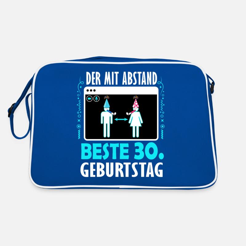 30 Geburtstag Lockdown Geschenk 30. Geburtstag Retro Tasche