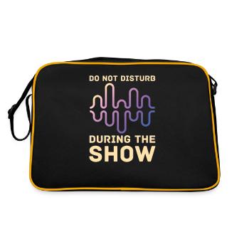 Tontechniker Sound Audio Engineer - Retro Bag - black/gold - Back
