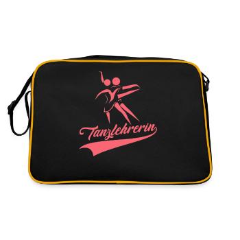 Dancing Dancer Dance - Retro Bag - black/gold - Back