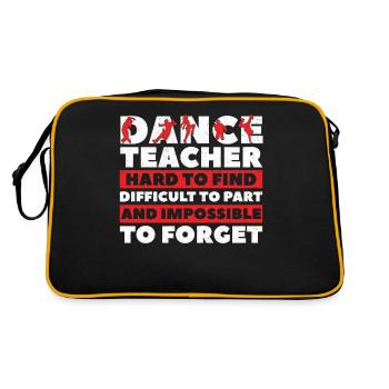 Dancing Dancer Dance - Retro Bag - black/gold - Back