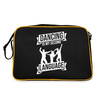 Dancing Dancer Dance - Retro Bag - black/gold - Back