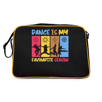 Dancing Dancer Dance - Retro Bag - black/gold - Back