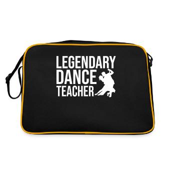 Dancing Dancer Dance - Retro Bag - black/gold - Back