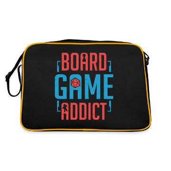 Jeu de table Jeu Addict Jeu de société Jeu de société Gamer - Sac Retro - noir/or - Dos