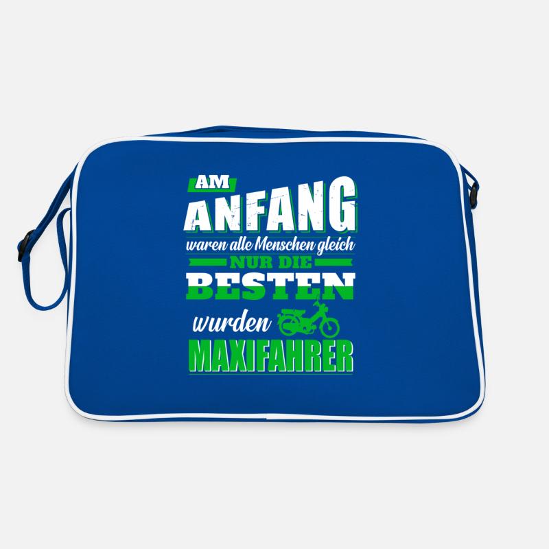 Maxi Moped Nur die Besten Oldtimer Mopedfahrer Retro Tasche