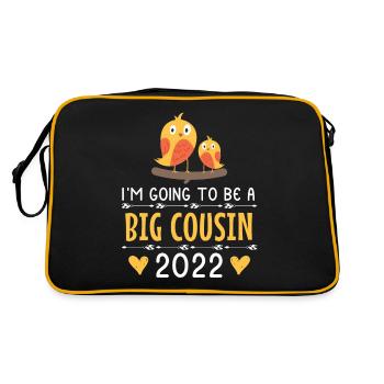 Grande cousine 2022 Oiseaux - Sac Retro - noir/or - Dos