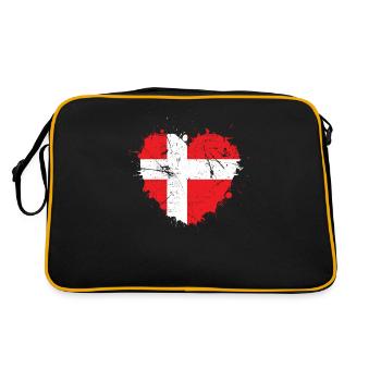 Denmark - Retro Bag - black/gold - Back