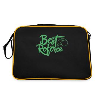 BEST Referee Referee Judge - Retro Bag - black/gold - Back