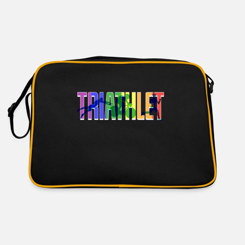 Lgbt Triathlet Retro Tasche