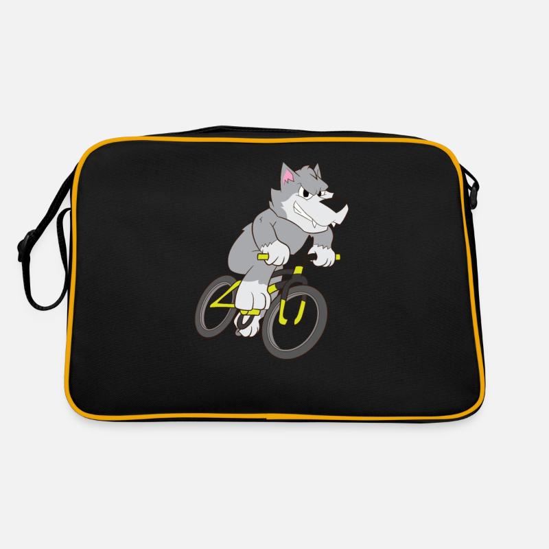 Loup de vélo de montagne Sac Retro