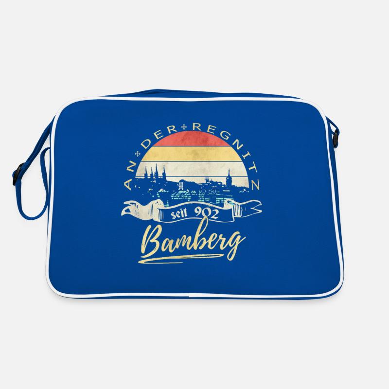 Bamberg an der Regnitz Retro Tasche