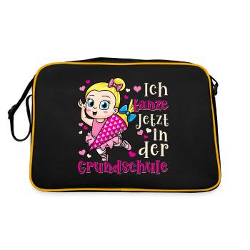 Scolarisation scolarisation Ballerine - Sac Retro - noir/or - Dos