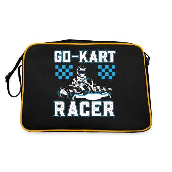 Go-Kart Racer Gokart - Sac Retro - noir/or - Dos