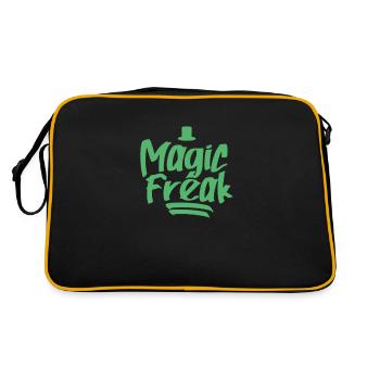 Magie Freak Magiciens Magie Magique Magicien - Sac Retro - noir/or - Dos