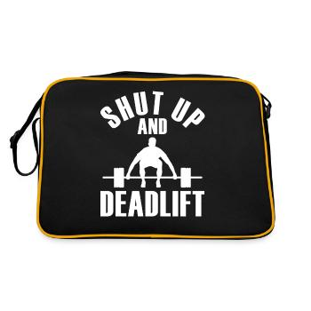 Trois-combats Powerlifting Powerlifter - Sac Retro - noir/or - Dos