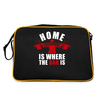 Trois-combats Powerlifting Powerlifter - Sac Retro - noir/or - Dos