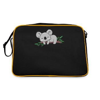 Koala Koalabär - Sac Retro - noir/or - Dos