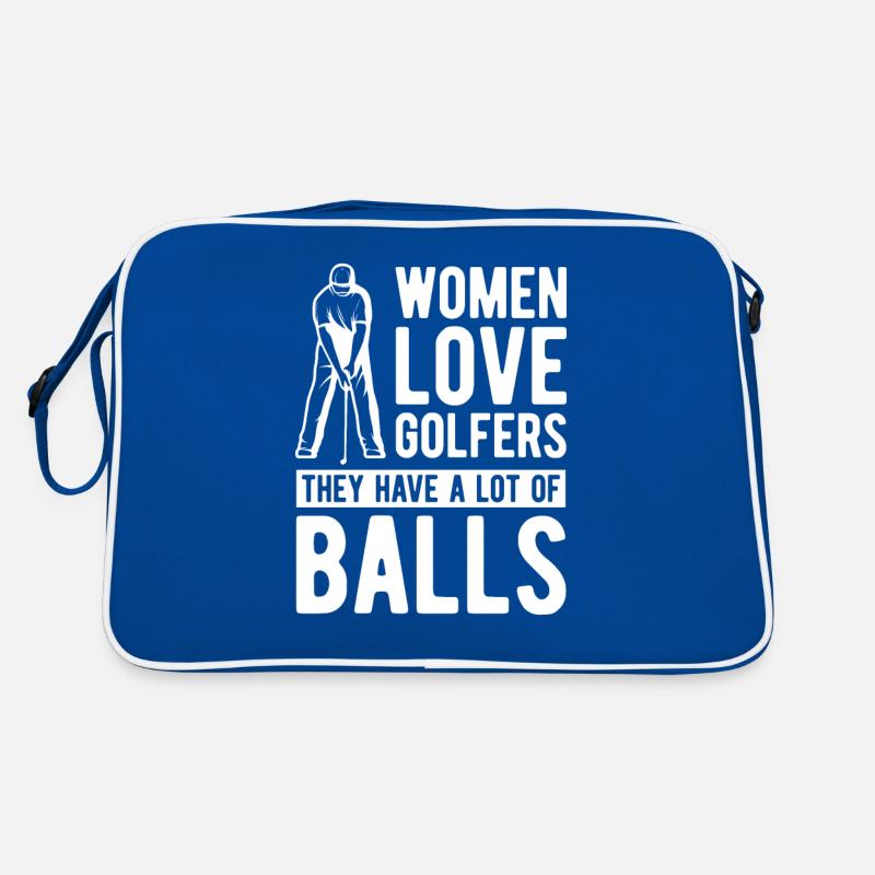 Golf golf terrain de golf Sac Retro