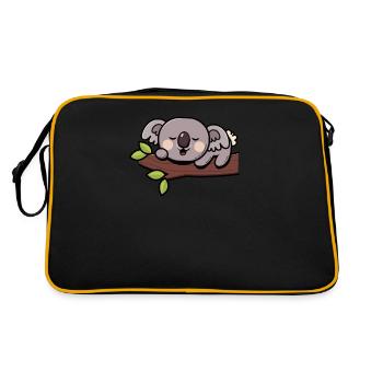 Koala Koalabär - Sac Retro - noir/or - Dos
