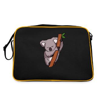 Koala Koalabär - Sac Retro - noir/or - Dos