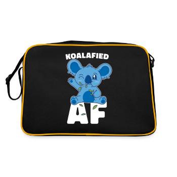 Koala Koalabär - Sac Retro - noir/or - Dos