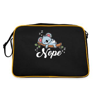 Koala Koalabär - Sac Retro - noir/or - Dos