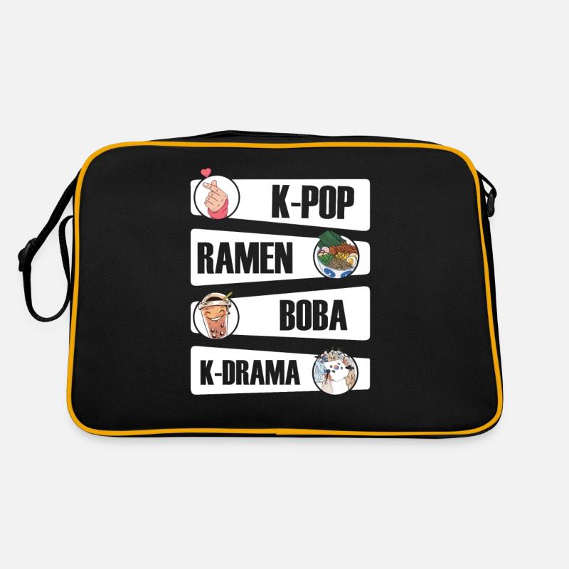K-Pop Kpop K-Drama Korean Pop Musik Retro Tasche