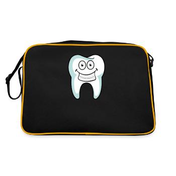 Assistante dentaire Dentistes Dentistes - Sac Retro - noir/or - Dos
