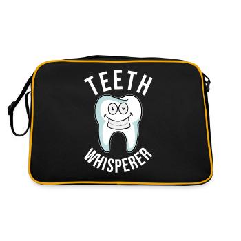 Assistante dentaire Dentistes Dentistes - Sac Retro - noir/or - Dos