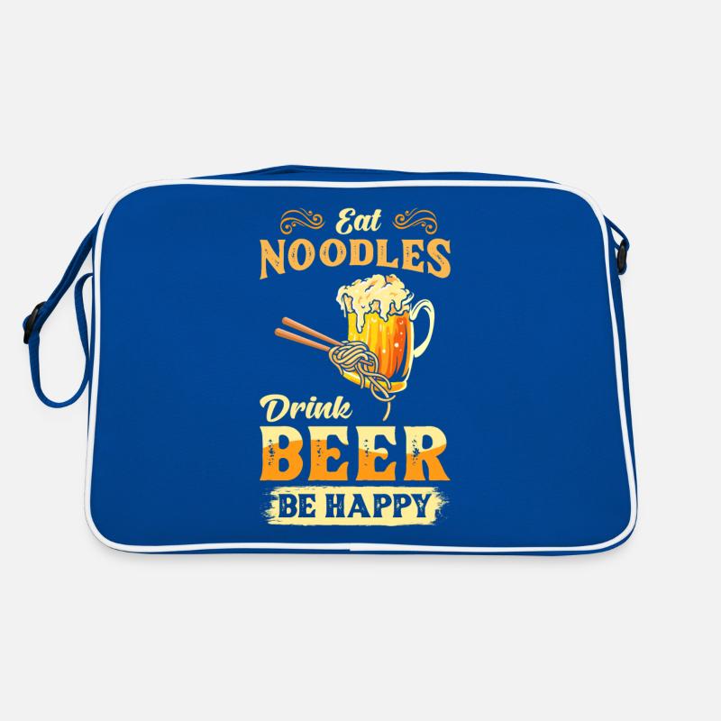 Noodle Ramen Saying Retro Bag