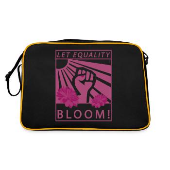 Equality Equality Feminist - Retro Bag - black/gold - Back