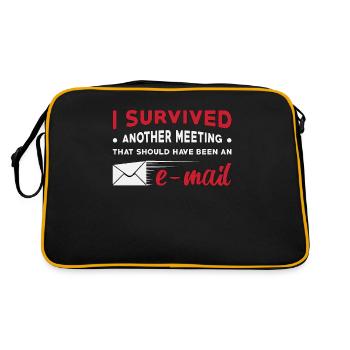 Entrepreneur CEO Boss Startup Entrepreneur Gift - Retro Bag - black/gold - Back