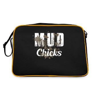 Mud Chicks course d’obstacles tenue de groupe fille - Sac Retro - noir/or - Dos