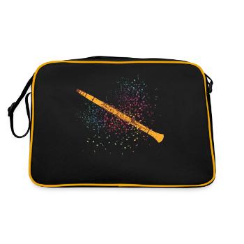 Clarinette - Sac Retro - noir/or - Dos