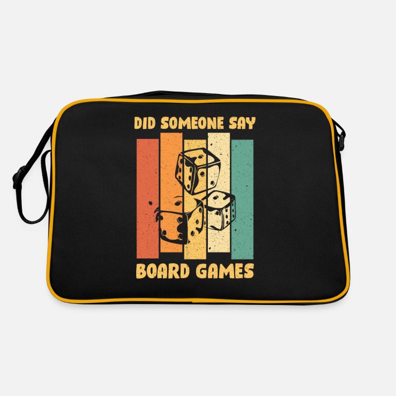 board game - Retro Bag - black/gold
