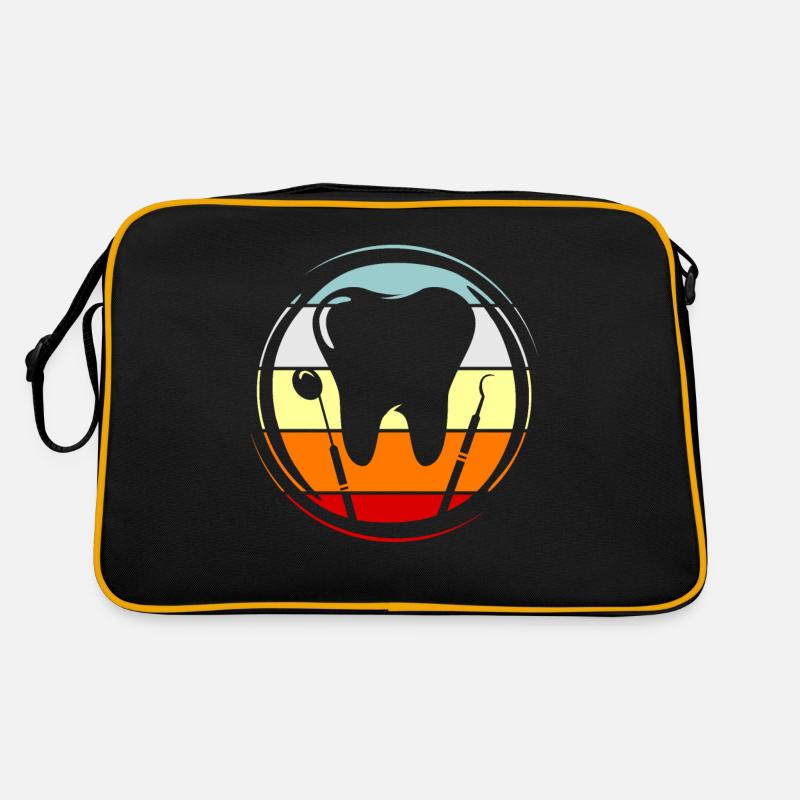 Zahnarzt Retro Tasche