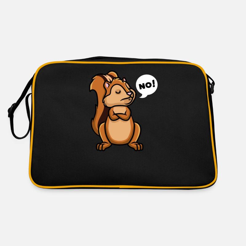 Streifenhörnchen Backenhörnchen Retro Tasche