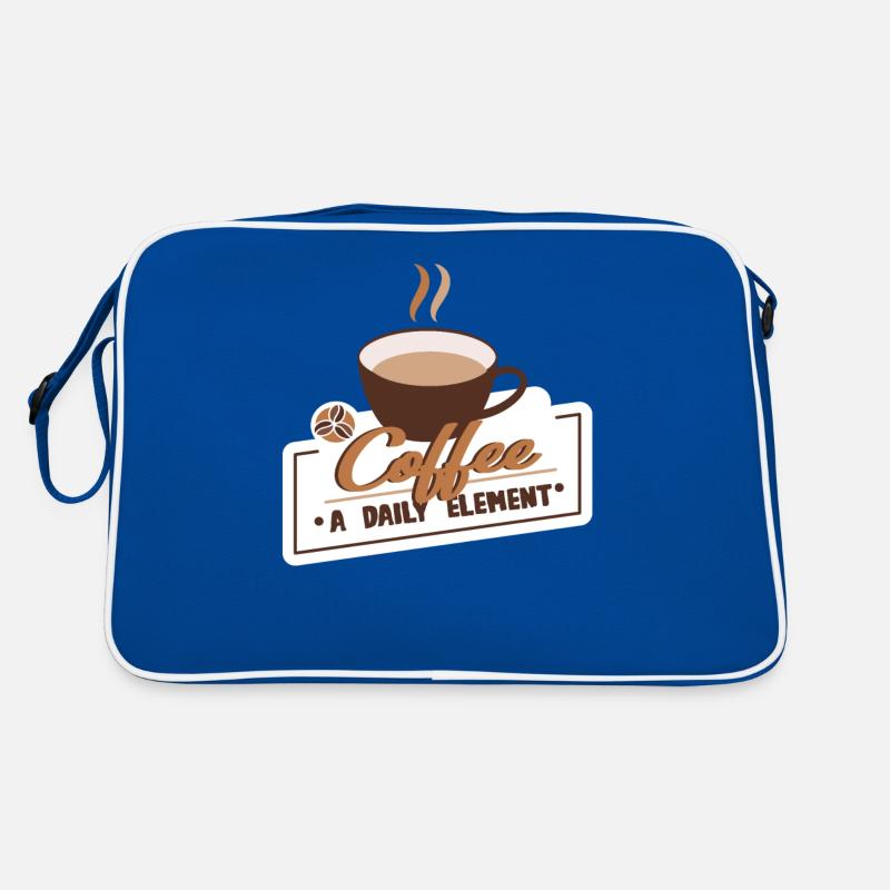 Coffee Coffee Drinker Coffee Lovers Retro Bag