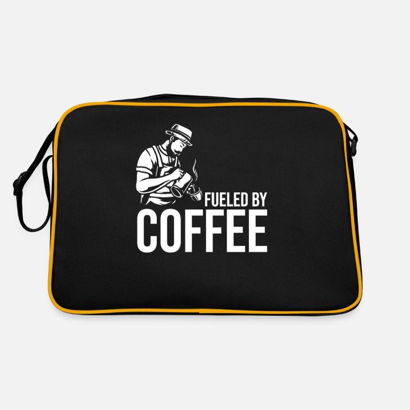 Kaffee Kaffeetrinker Kaffeeliebhaber Retro Tasche