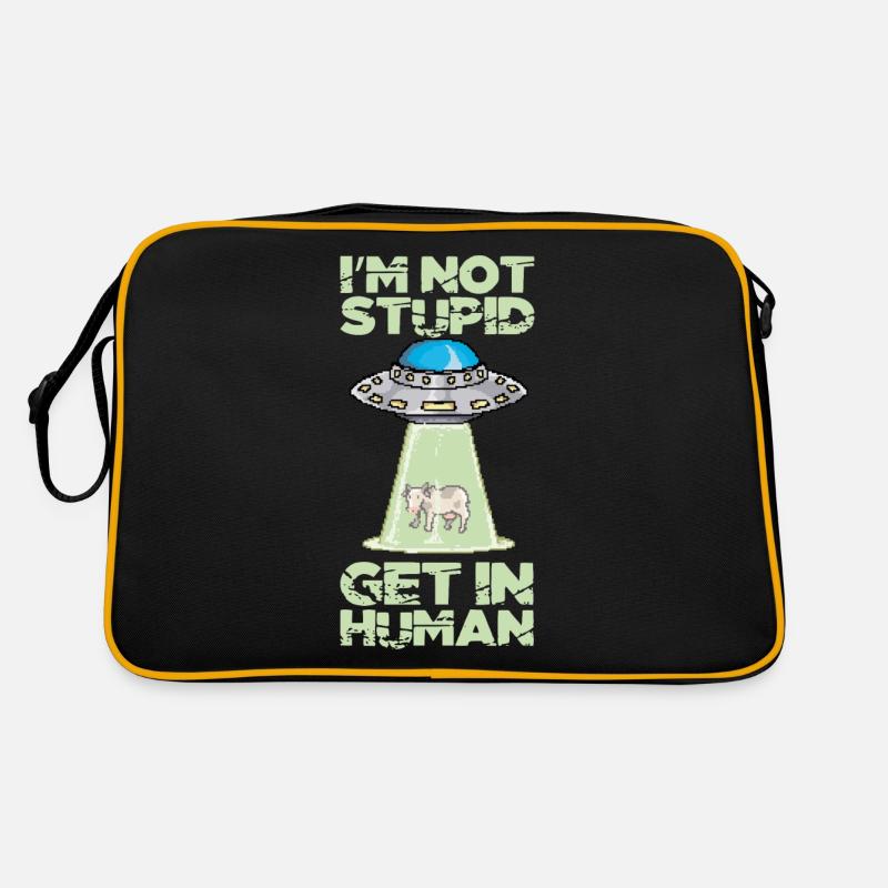 Alien Space Retro Tasche