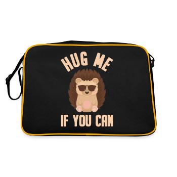 Hedgehog - Retro Bag - black/gold - Back