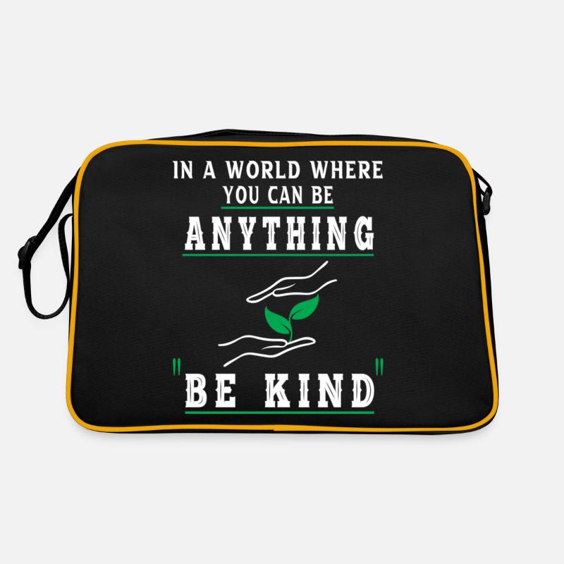 Dans A World Where You Can Be Anything Be Kind Sac Retro