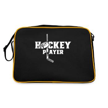 Hockeyeur Sport Équipe de hockey - Sac Retro - noir/or - Dos