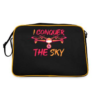 Drone Drone Pilot Quadcopter - Retro Bag - black/gold - Back