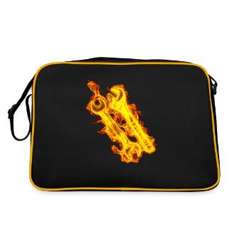 Incendie Mécanicien automobile outil - Sac Retro - noir/or - Dos