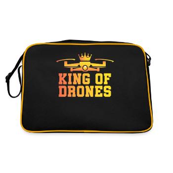 Drone Drone Pilot Quadcopter - Retro Bag - black/gold - Back