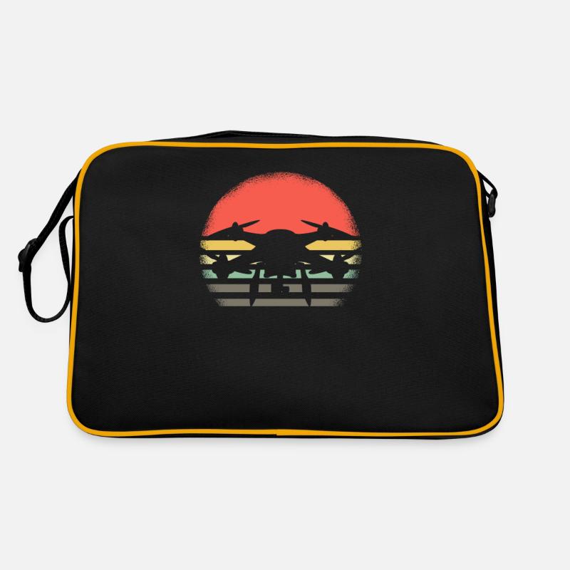 Retro Drone Drone Pilot Vintage Quadcopter Retro Bag