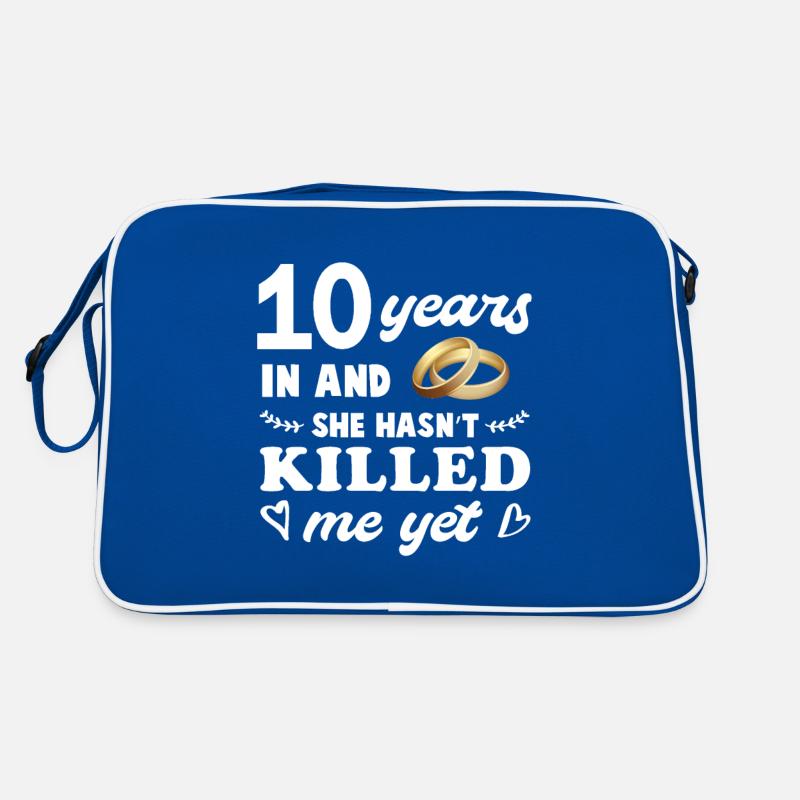 Anniversaire de mariage roses cadeau de mariage 10 ans Sac Retro