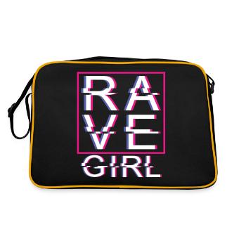 Rave Fille Rave Fille - Sac Retro - noir/or - Dos
