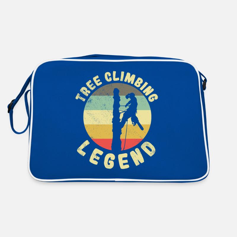 Tree Climbing Arborist Arborist Tree Climber Retro Bag